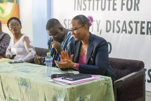 A section of the high table